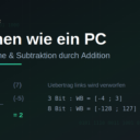 FISI // Zweierkomplement (2K): Wertebereiche & Rechnen wie ein Computer (Teil 2)
